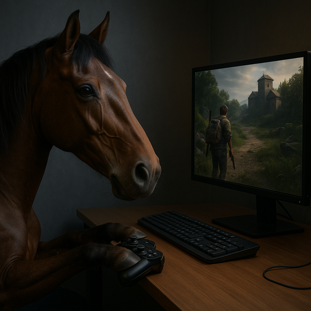 Hub image horse clack