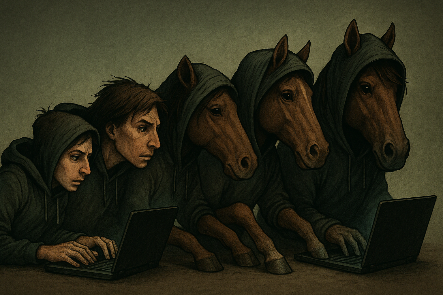 Hub image horse hacker