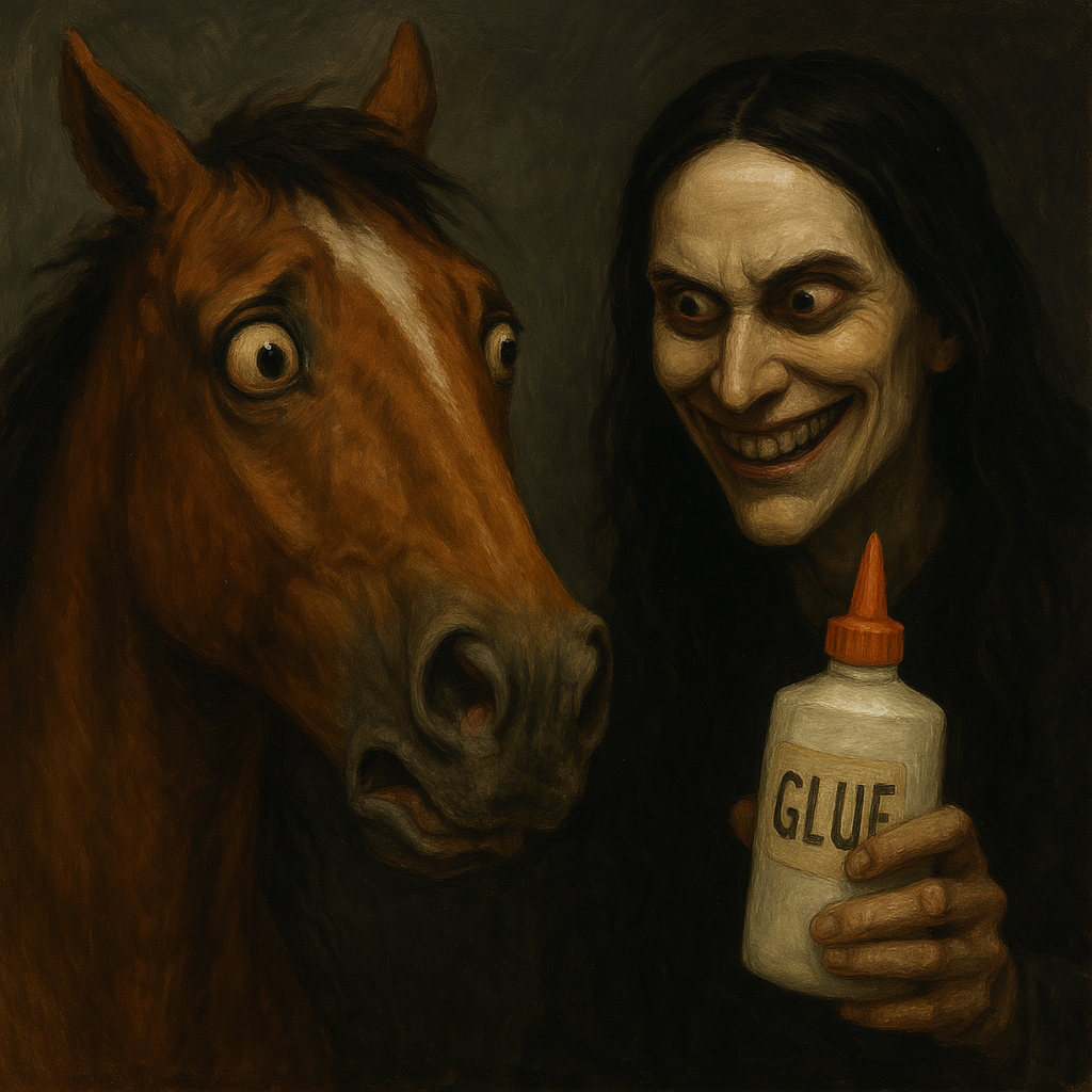 Hub image leadAHorseToGlueFactory